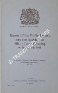 Book cover of Report of the Public Inquiry into the Accident at Hixon Level Crossing on January 6th, 1968 by Ministry of Transport